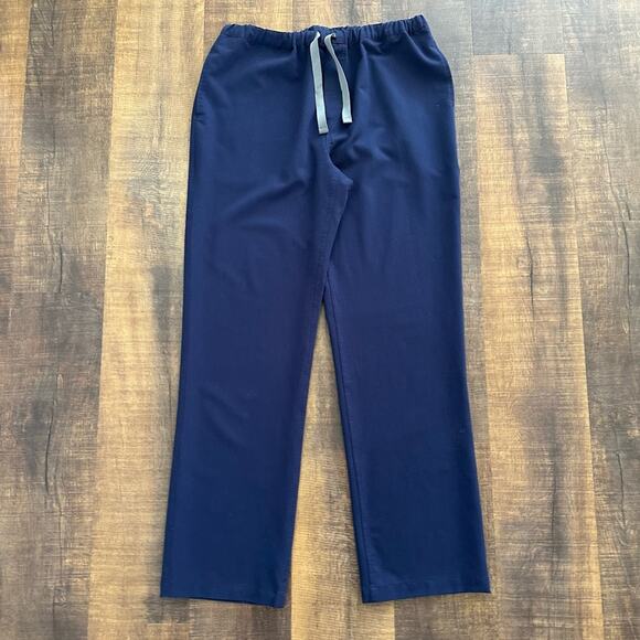 Figs Men's Pisco Basic Navy Scrub Pants Size Large - Picture 1 of 11